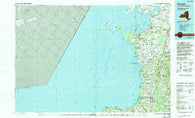 Pulaski New York Historical topographic map, 1:100000 scale, 30 X 60 Minute, Year 1985