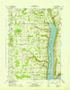Pulteney New York Historical topographic map, 1:31680 scale, 7.5 X 7.5 Minute, Year 1942