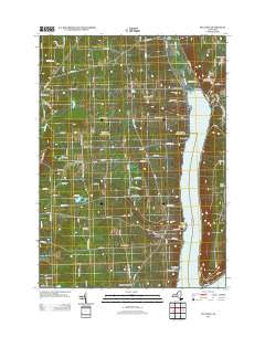 Pulteney New York Historical topographic map, 1:24000 scale, 7.5 X 7.5 Minute, Year 2013