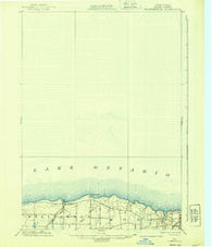 Pultneyville New York Historical topographic map, 1:62500 scale, 15 X 15 Minute, Year 1902
