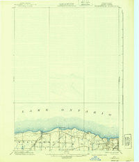 Pultneyville New York Historical topographic map, 1:62500 scale, 15 X 15 Minute, Year 1902