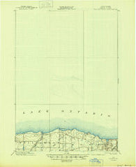 Pultneyville New York Historical topographic map, 1:62500 scale, 15 X 15 Minute, Year 1902