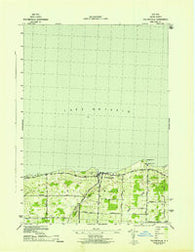 Pultneyville New York Historical topographic map, 1:31680 scale, 7.5 X 7.5 Minute, Year 1942