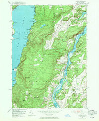 Putnam New York Historical topographic map, 1:24000 scale, 7.5 X 7.5 Minute, Year 1950