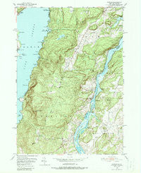 Putnam New York Historical topographic map, 1:24000 scale, 7.5 X 7.5 Minute, Year 1950