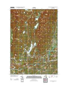 Putnam Mountain New York Historical topographic map, 1:24000 scale, 7.5 X 7.5 Minute, Year 2013