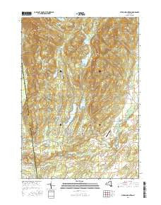 Putnam Mountain New York Current topographic map, 1:24000 scale, 7.5 X 7.5 Minute, Year 2016