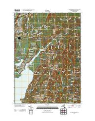 Quaker Springs New York Historical topographic map, 1:24000 scale, 7.5 X 7.5 Minute, Year 2013