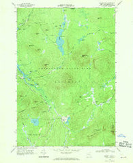 Ragged Lake New York Historical topographic map, 1:24000 scale, 7.5 X 7.5 Minute, Year 1968