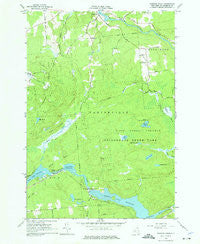 Rainbow Falls New York Historical topographic map, 1:24000 scale, 7.5 X 7.5 Minute, Year 1964