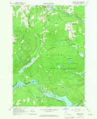 Rainbow Falls New York Historical topographic map, 1:24000 scale, 7.5 X 7.5 Minute, Year 1964
