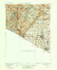 Ramapo New York Historical topographic map, 1:62500 scale, 15 X 15 Minute, Year 1931