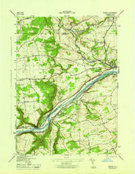 Randall New York Historical topographic map, 1:31680 scale, 7.5 X 7.5 Minute, Year 1946