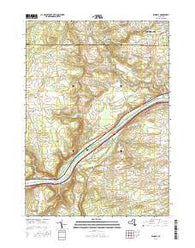 Randall New York Current topographic map, 1:24000 scale, 7.5 X 7.5 Minute, Year 2016