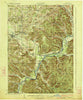 Randolph New York Historical topographic map, 1:62500 scale, 15 X 15 Minute, Year 1923