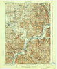 Randolph New York Historical topographic map, 1:62500 scale, 15 X 15 Minute, Year 1923