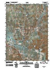 Randolph New York Historical topographic map, 1:24000 scale, 7.5 X 7.5 Minute, Year 2010
