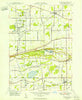 Ransomville New York Historical topographic map, 1:24000 scale, 7.5 X 7.5 Minute, Year 1950