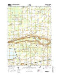 Ransomville New York Current topographic map, 1:24000 scale, 7.5 X 7.5 Minute, Year 2016
