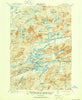 Raquette Lake New York Historical topographic map, 1:62500 scale, 15 X 15 Minute, Year 1903