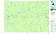 Raquette Lake New York Historical topographic map, 1:100000 scale, 30 X 60 Minute, Year 1985