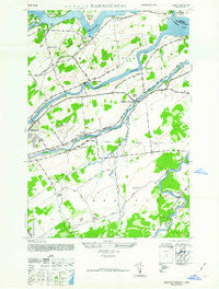 Raquette River New York Historical topographic map, 1:24000 scale, 7.5 X 7.5 Minute, Year 1946