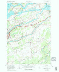 Raquette River New York Historical topographic map, 1:24000 scale, 7.5 X 7.5 Minute, Year 1964