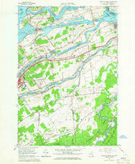 Raquette River New York Historical topographic map, 1:24000 scale, 7.5 X 7.5 Minute, Year 1964