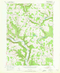 Rathbone New York Historical topographic map, 1:24000 scale, 7.5 X 7.5 Minute, Year 1953