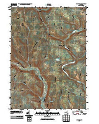Rathbone New York Historical topographic map, 1:24000 scale, 7.5 X 7.5 Minute, Year 2010