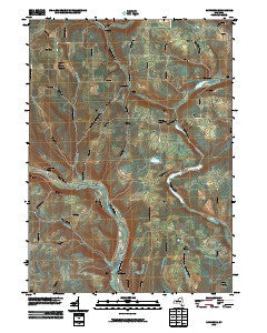 Rathbone New York Historical topographic map, 1:24000 scale, 7.5 X 7.5 Minute, Year 2010