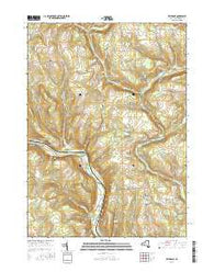 Rathbone New York Current topographic map, 1:24000 scale, 7.5 X 7.5 Minute, Year 2016