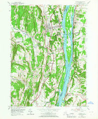 Ravena New York Historical topographic map, 1:24000 scale, 7.5 X 7.5 Minute, Year 1953