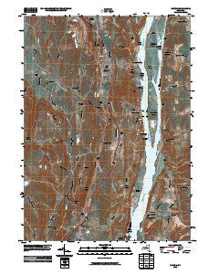 Ravena New York Historical topographic map, 1:24000 scale, 7.5 X 7.5 Minute, Year 2010