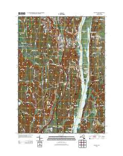 Ravena New York Historical topographic map, 1:24000 scale, 7.5 X 7.5 Minute, Year 2013