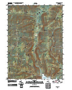 Rawson New York Historical topographic map, 1:24000 scale, 7.5 X 7.5 Minute, Year 2010