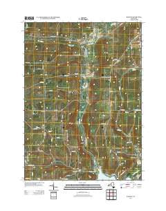 Rawson New York Historical topographic map, 1:24000 scale, 7.5 X 7.5 Minute, Year 2013