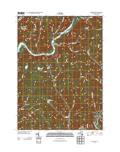 Readburn New York Historical topographic map, 1:24000 scale, 7.5 X 7.5 Minute, Year 2013