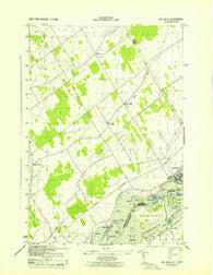 Red Mills New York Historical topographic map, 1:31680 scale, 7.5 X 7.5 Minute, Year 1943