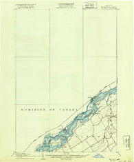 Red Mills New York Historical topographic map, 1:62500 scale, 15 X 15 Minute, Year 1906
