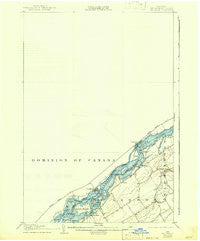 Red Mills New York Historical topographic map, 1:62500 scale, 15 X 15 Minute, Year 1906