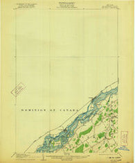 Red Mills New York Historical topographic map, 1:62500 scale, 15 X 15 Minute, Year 1906