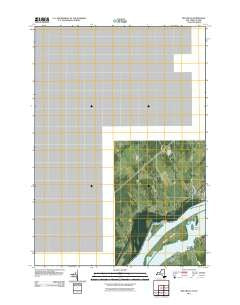 Red Mills New York Historical topographic map, 1:24000 scale, 7.5 X 7.5 Minute, Year 2011