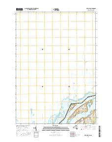 Red Mills New York Current topographic map, 1:24000 scale, 7.5 X 7.5 Minute, Year 2016