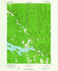 Redfield New York Historical topographic map, 1:24000 scale, 7.5 X 7.5 Minute, Year 1960