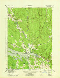 Redfield New York Historical topographic map, 1:31680 scale, 7.5 X 7.5 Minute, Year 1943