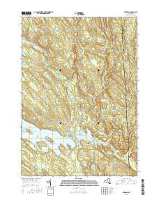 Redfield New York Current topographic map, 1:24000 scale, 7.5 X 7.5 Minute, Year 2016