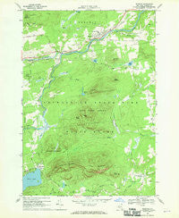 Redford New York Historical topographic map, 1:24000 scale, 7.5 X 7.5 Minute, Year 1968