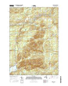 Redford New York Current topographic map, 1:24000 scale, 7.5 X 7.5 Minute, Year 2016