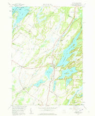 Redwood New York Historical topographic map, 1:24000 scale, 7.5 X 7.5 Minute, Year 1958